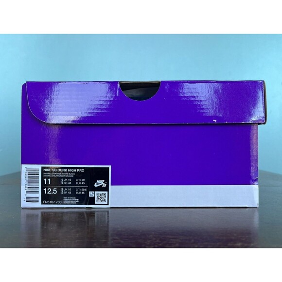 Nike SB Dunk High "Sweet Tooth" Amarillo/Orange Men's Size 11 FN5107-700 - Picture 11 of 11